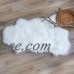 Deluxe Super Soft Faux Sheepskin Fur Chair Couch Cover Area Rug For Bedroom Floor Sofa Living Room 2 x 3 Feet Pink Color   